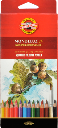 Show details for Mondeluz Aquarellstifte 24er Set Picture of Mondeluz Aquarellstifte 24er Set