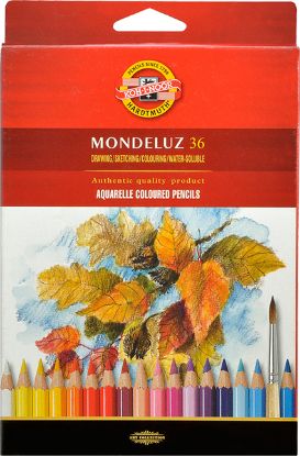 Bild von Mondeluz Aquarellstifte 36er Set