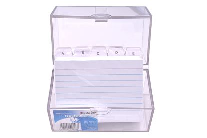 Show details for Karteibox A7 100 Blatt Picture of Karteibox A7 100 Blatt