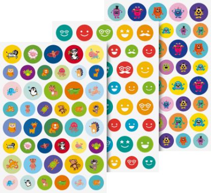 Show details for Stickerblock I Picture of Stickerblock I