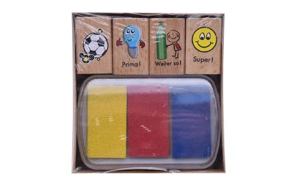 Bild von Belohnungsstempel B Ball, Lampe, Stift, Smily