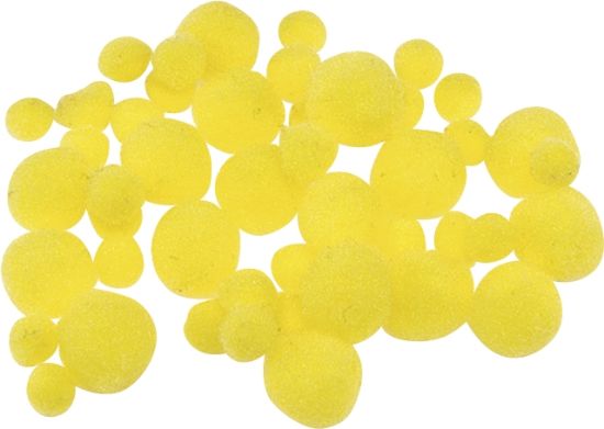 Bild von Pompons 100 Stück gelb