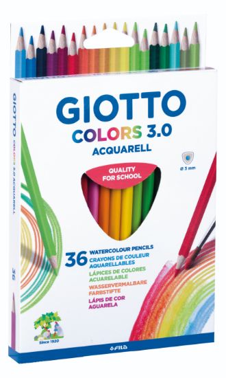 Bild von Giotto Colors 3.0 Acquarell 36er Karton