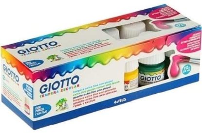 Bild von Giotto Temperafarben Extra Fine 6x 25ml