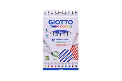 Show details for Giotto Turbo Dobble Fasermaler 10er Picture of Giotto Turbo Dobble Fasermaler 10er