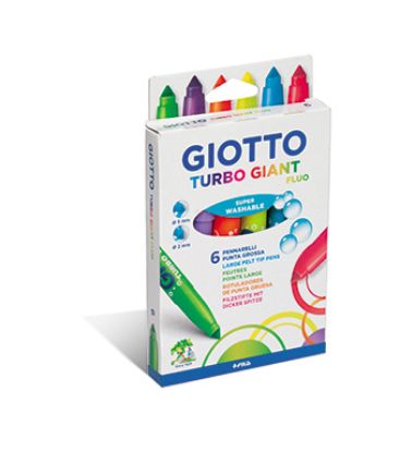 Bild von Giotto Turbo Giant neon 6er Karton