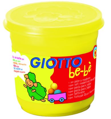 Bild von Giotto be-be Softknete 220gr.  gelb