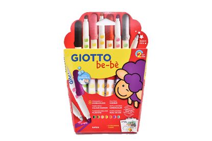 Show details for Giotto be-be Fasermaler 7er Set + Zauberstift Picture of Giotto be-be Fasermaler 7er Set + Zauberstift