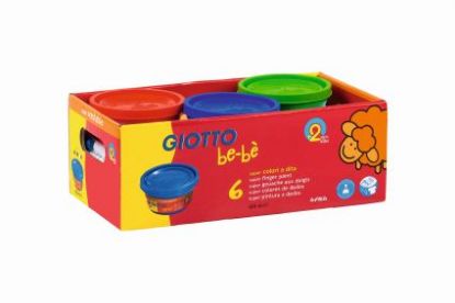 Show details for Giotto be-be Fingerfarben 6x 100ml. Picture of Giotto be-be Fingerfarben 6x 100ml.