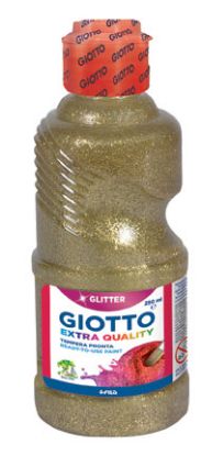 Bild von Giotto Paint Glitter EQ 250ml. gold