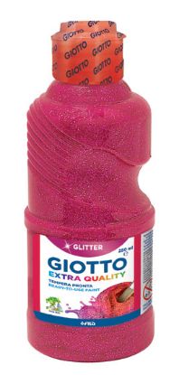 Bild von Giotto Paint Glitter EQ 250ml. magenta