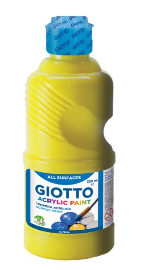 Picture of Giotto Acrylic Paint 250ml. gelb