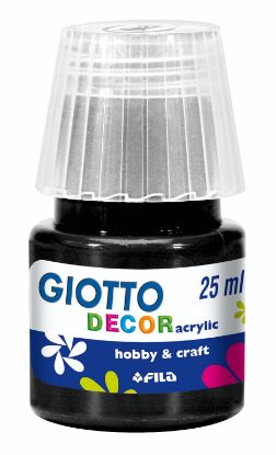 Picture of Giotto Acrylfarbe 25 ml schwarz