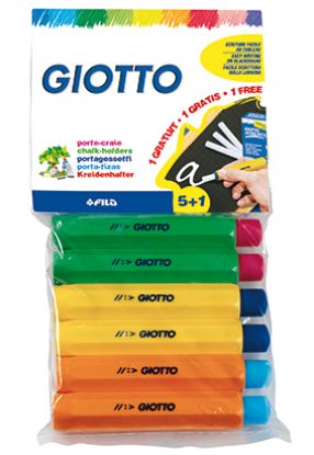 Zeige Details für Giotto Kreidehalter 6er sort. Bild von Giotto Kreidehalter 6er sort.