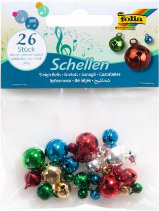 Picture of Schellen 26 Sstück intensiv Farben