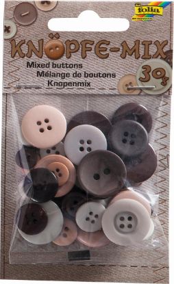 Zeige Details für Knöpfe Mix braun Bild von Knöpfe Mix braun