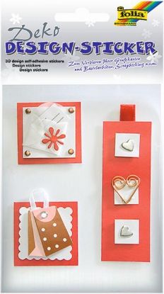 Show details for 3D Design Sticker Ganzjahr rot 2 Picture of 3D Design Sticker Ganzjahr rot 2