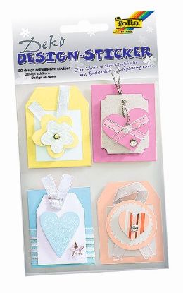 Show details for 3D Design Sticker Ganzjahr bunt Picture of 3D Design Sticker Ganzjahr bunt