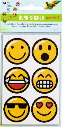 Show details for Rund Sticker EMOJIS 24 Sticker Picture of Rund Sticker EMOJIS 24 Sticker