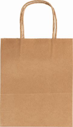 Zeige Details für Papiertüten M 18x21x8cm natur, 20er Pkg. Bild von Papiertüten M 18x21x8cm natur, 20er Pkg.