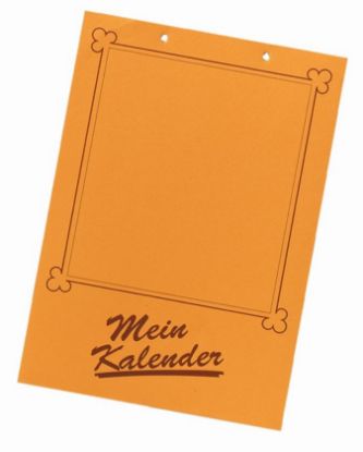 Zeige Details für Dauerkalender A4 farb. sort. Bild von Dauerkalender A4 farb. sort.
