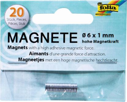 Picture of Magnete Ø 6mm 20 Stück