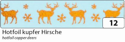 Zeige Details für Washi-Tape Heißfolie 15mmx5m kupfer Hirsche Bild von Washi-Tape Heißfolie 15mmx5m kupfer Hirsche