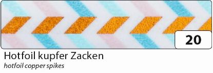 Zeige Details für Washi-Tape Heißfolie 15mmx5m Zacken Bild von Washi-Tape Heißfolie 15mmx5m Zacken