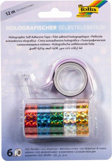 Picture of Holographischer Klebefilm 12mm x 2m