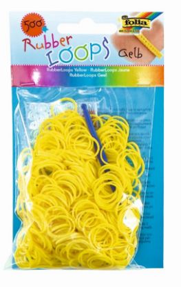 Bild von Rubber Loops gelb