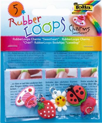 Zeige Details für Rubber Loops Charms Sweetheart Bild von Rubber Loops Charms Sweetheart