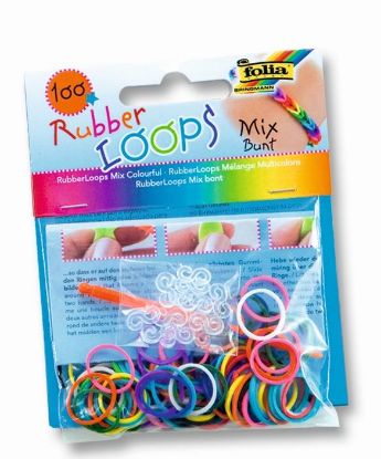 Zeige Details für Rubber Loops Mix bunt Bild von Rubber Loops Mix bunt