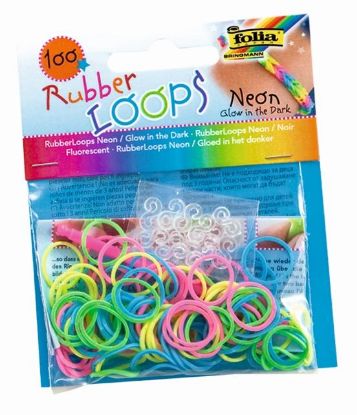 Bild von Rubber Loops neon bunt