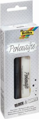 Picture of Perlenstifte 2x30ml Black&White