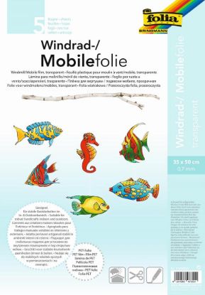 Show details for Mobilefolie transparent 35x50cm 10Bogen Picture of Mobilefolie transparent 35x50cm 10Bogen