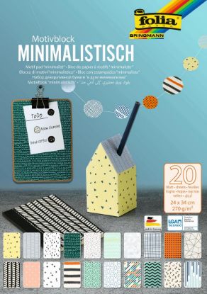 Picture of Motivblock Minimalistisch 24x34cm 20 Blatt