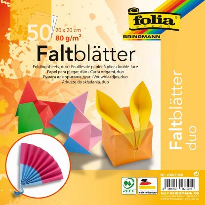 Bild von Faltblätter DUO 80 g sort.