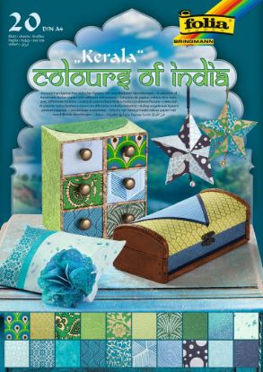 Show details for Naturpapierblock - Kerala A4 20 Blatt Picture of Naturpapierblock - Kerala A4 20 Blatt