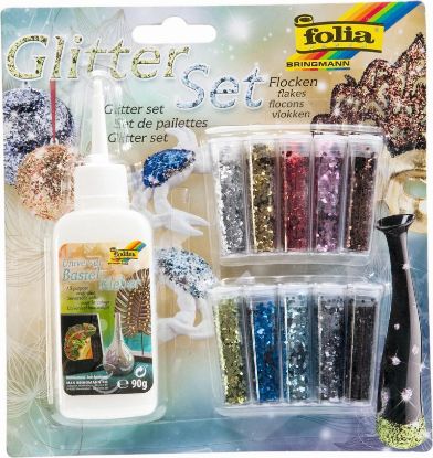 Zeige Details für Glitter Set Flocken Bild von Glitter Set Flocken
