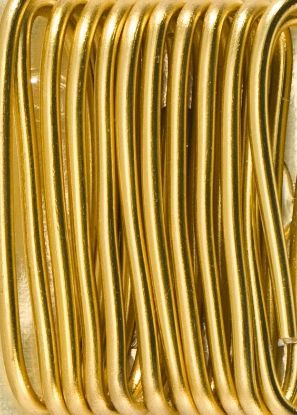 Bild von Aluminiumdraht 2mm x 5 m gold