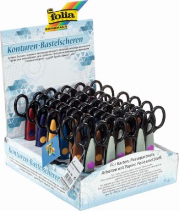 Zeige Details für Konturenscheren 30er sort. Bild von Konturenscheren 30er sort.