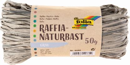 Picture of Raffia-Naturbast 50gr. Bündel - grau