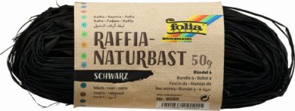 Picture of Raffia-Naturbast 50gr. Bündel - schwarz