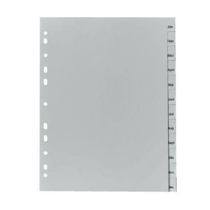 Show details for Register Jan.-Dez. in PP grau Picture of Register Jan.-Dez. in PP grau