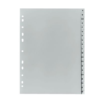 Show details for Register A-Z in PP grau Picture of Register A-Z in PP grau