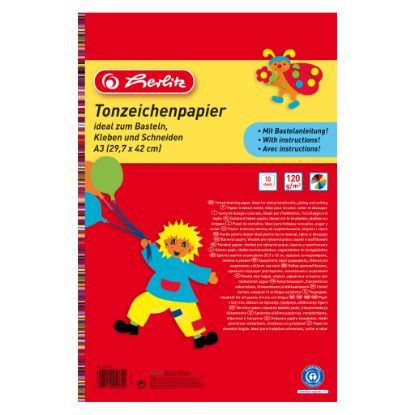 Zeige Details für Tonpapierblock A3 10 Blatt 120gr. Bild von Tonpapierblock A3 10 Blatt 120gr.