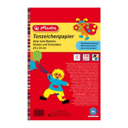 Zeige Details für Tonpapierblock 23x33cm 20 Blatt 120gr. Bild von Tonpapierblock 23x33cm 20 Blatt 120gr.