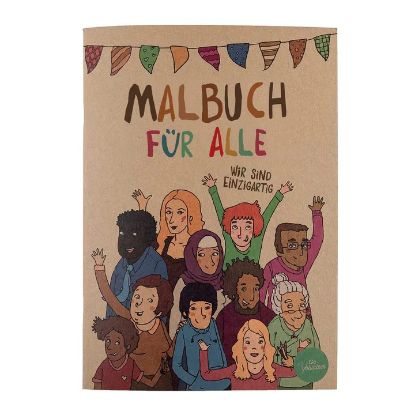 Zeige Details für Hautfarben Malbuch für Alle Bild von Hautfarben Malbuch für Alle