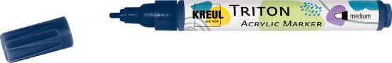 Picture of KREUL Triton Acrylic Marker medium Dunkelblau