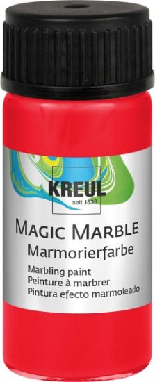 Bild von Magic Marble - Marmorierfarbe rot